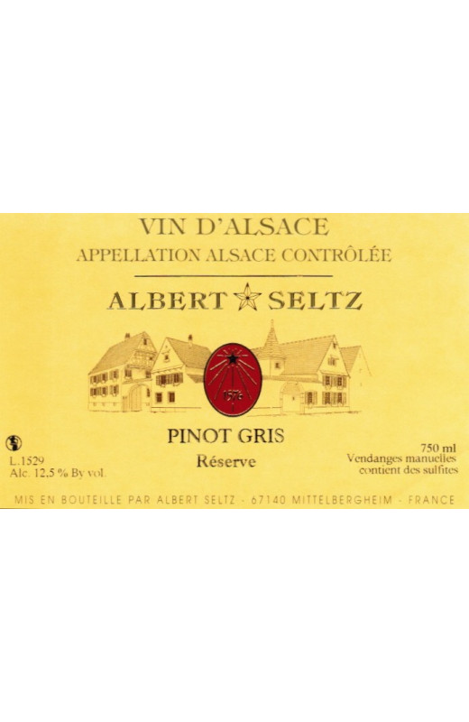 Pinot Gris "Réserve" Albert Seltz 2008