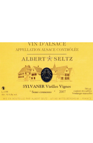 Sylvaner Vieilles Vignes "Sono Contento" Albert Seltz 2007