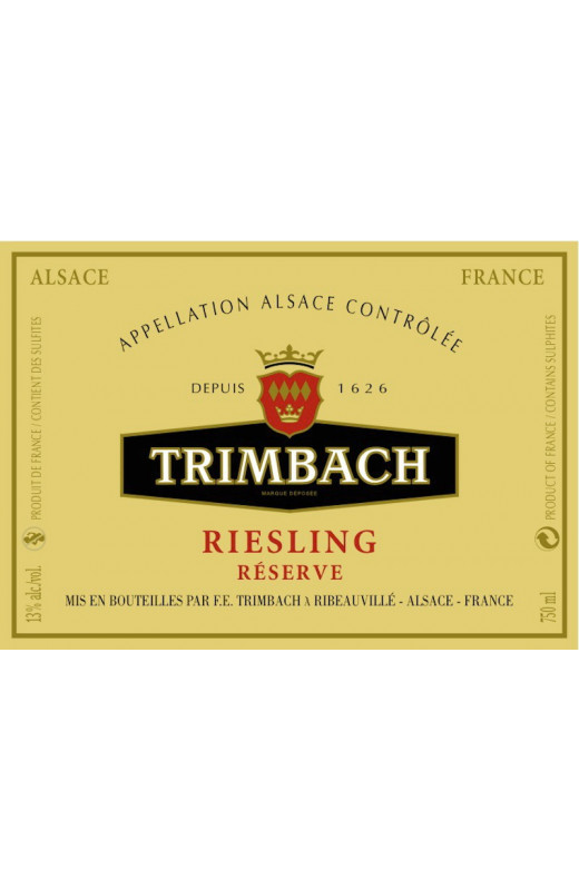 Riesling "Réserve" Trimbach 2009