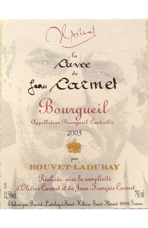 Bourgueil Cuvée Jean Carmet
