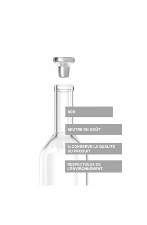 Bouchon verre Vino-Lok