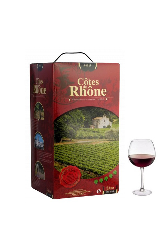 Bib Côtes du Rhône 5L Vignerons Ardéchois