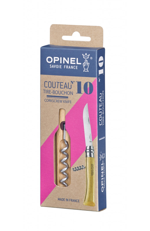 Couteau OPINEL tire-bouchon 
