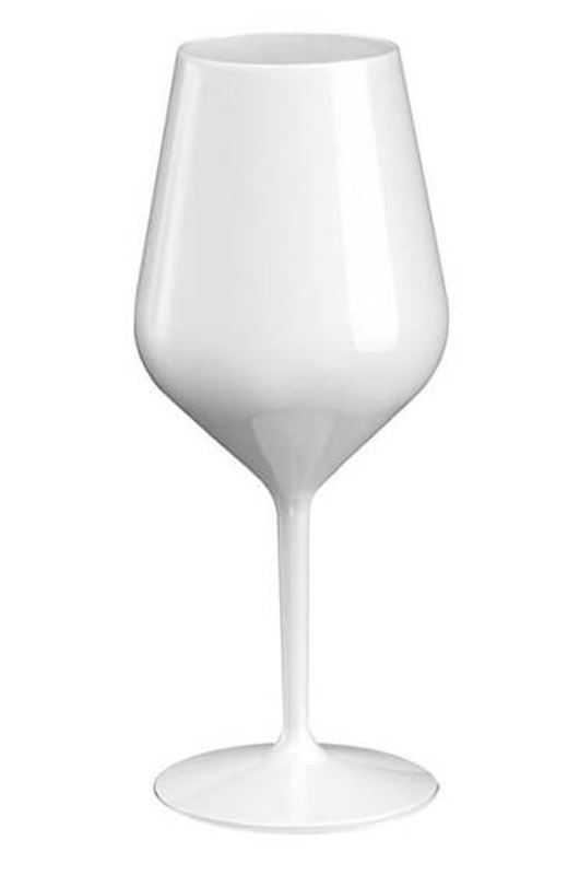 Verre à pied en plastique 15 cl, verre à vin transparent pour buffet,  mariage, traiteur.
