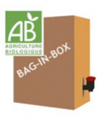 Cubi vin bio, bag in box bio